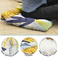 thumbnail image 3 of Vibrant Hawaiian Floral Floor Cushion - Thick & Supportive Zabuton for Home Decor, 3 of 4