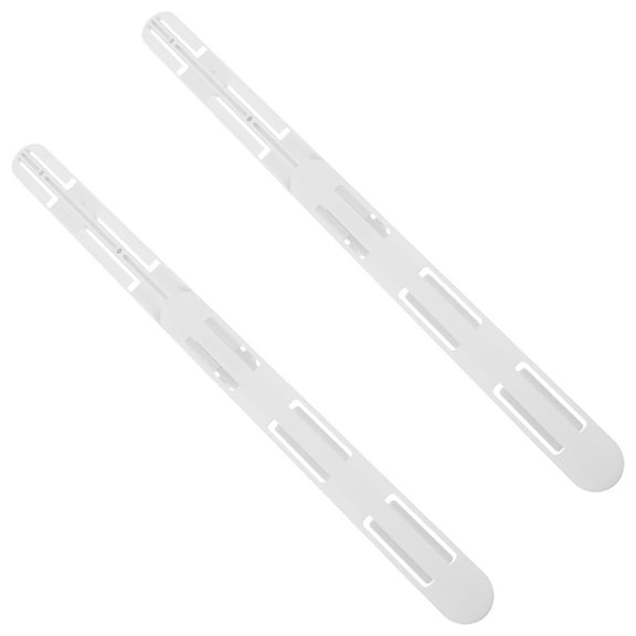 IDEANATEGRATE 2Pcs Plastic Drawer Slides for Home Organization Multifunctional .4x1.2x0.4in