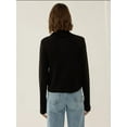 thumbnail image 5 of Asymmetric Turtleneck Knit Sweater, 5 of 5