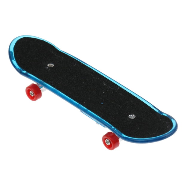 Mini Skateboard Fingerboard Skate Finger Board Toy Blue 