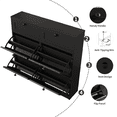 thumbnail image 6 of Richya Black Shoe Cabinet with 4 Flip Drawers,Shoe Racks Storage Cabinet with 2 Drawers for Narrow Entryway, 6 of 7