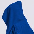 thumbnail image 4 of successthop Mens Hooded Bathrobe Fuzzy Long Sleeves Bathrobe Knee Sleepwear with Pockets After Bath Winter Loungewear, 4 of 6