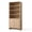 Nature Oak, variant on Papajet 71“ Modern Bookcase with Storage Cabinets, 6-Tier Wood Bookshelf with Doors & Adjustable Shelves, for Living Room, Bedroom, Rustic Brown