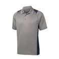 thumbnail image 5 of Sport-Tek ® Heather Colorblock Contender  Polo. ST665, 5 of 6