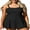 Black, variant on SHEWIN Plus Size Swim Dresses for Woman Tummy Control Plus Bathing Suit One-Piece Bathing Suit Black 2X