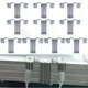 thumbnail image 1 of 10pc 30/35/40mm Solar Panel Water Drainage Clips Photovoltaic Panel Water Drained Away Clip Stainless Steel Solar Power Supplies, 1 of 5