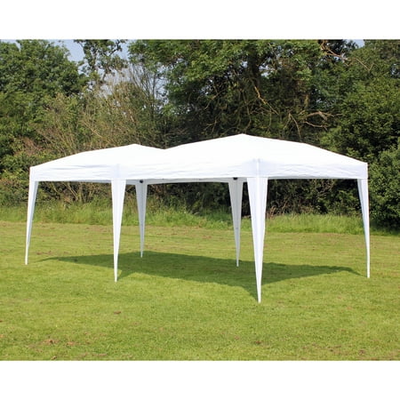 New 10' x 20' Palm Springs WHITE Pop UP EZ Set Up Canopy Gazebo Party Tent