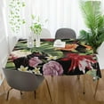thumbnail image 5 of SKYSONIC 60”x90" Square Tablecloth with Watercolor Tropical Flowers Prints, Anti-Wrinkle and Smooth Table Cloth for Kitchen/Home Decoration, 5 of 7