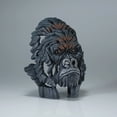 thumbnail image 3 of Edge Sculpture Miniature Gorilla Bust Figurine 5.32in H, 3 of 5