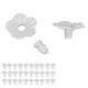 thumbnail image 2 of Comedero para pájaros piezas de repuesto 30 juegos comedero para colibrí flores Multicolor único reemplazable comedero para pájaros colibrí accesorios de flores ANGGREK  Otros, 2 of 8