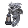 thumbnail image 2 of Figura decorativa de dragón con luz solar para exteriores, artesanía, figura de dragón para jardín al libre, estatua para patio, 2 of 8
