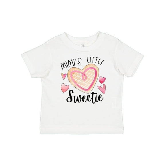 Inktastic Mimi's Little Sweetie with Heart Cookie Boys or Girls Baby T-Shirt