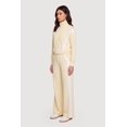 thumbnail image 3 of Women's Contrast Trim Zip Front Mock Neck Active Jacket, 3 of 4