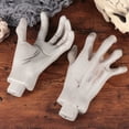 thumbnail image 3 of 1 Pair Skeleton Hand Bone Props Horror Hand Skeleton Decor Simulated Bone Hand Ornament for Bar Party Dancing KTV, 3 of 6