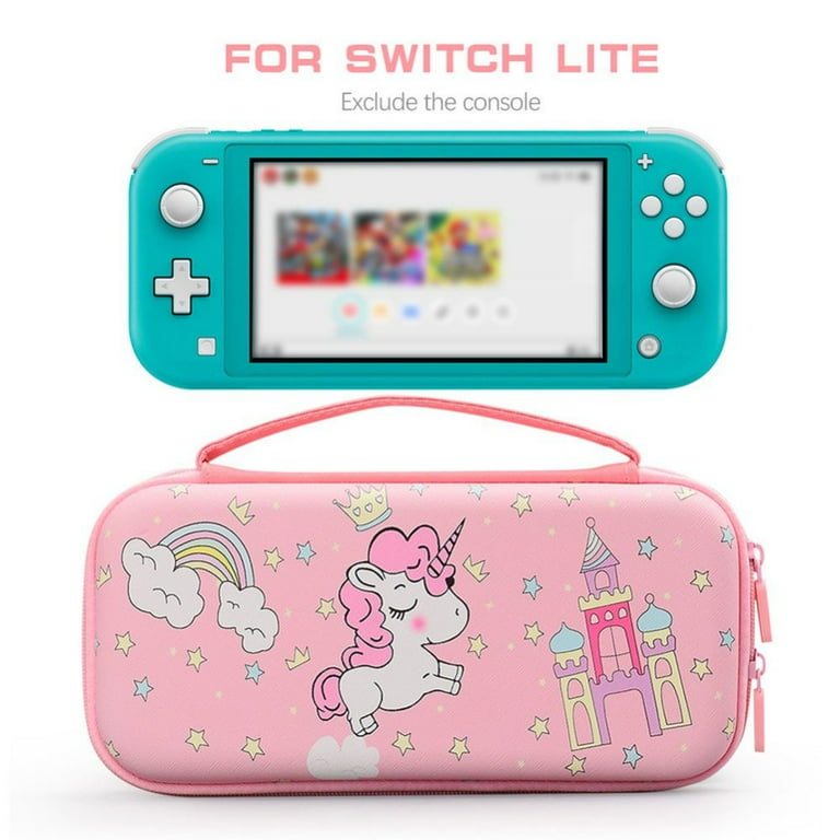 Nintendo switch 2024 lite pink accessories