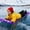 Purple, variant on Winter Sports Multifunctional Carpet Flying Baby Sled for Outdoor Winter Lightweight Roll Up Sledge with Snowflake Pattern for Teen and Adult Use