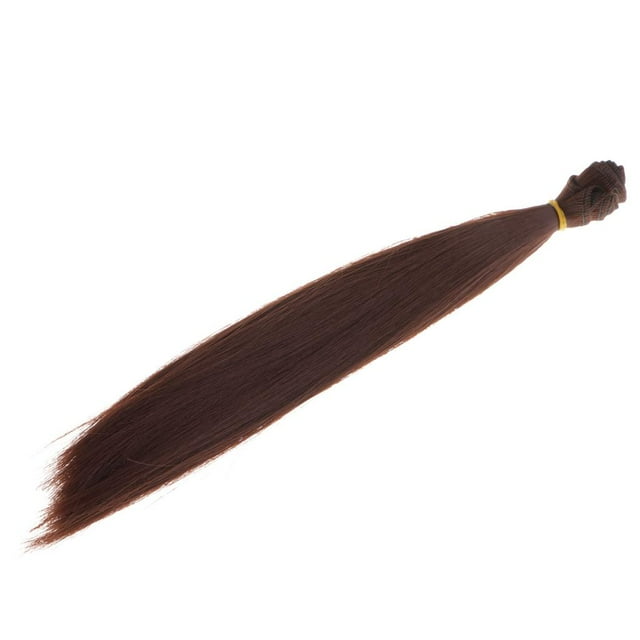 Accessoire de Réparation Bricolage pour Poupée Auburn, Cheveux Longs et Raides Adorables de 25 cm