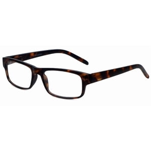 M Readers Verres de lecture Designer 100-MDEMI-300 dans Matte Tortoise 52mm