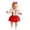Red, variant on Tiijoy Baby Girls Outfits Cute Strawberry Ruffle Short Sleeve Romper Skirt Headband Set