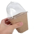 thumbnail image 3 of SEWCHICS 10Pcs Starter Pot Kit with Humidity Dome Beige PET for Home Gardening, 3 of 7