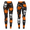 Standard Leggings, variant on 2D Print Orange Pumpkin Halloween Custom All-over Print Standard Leggings, Spooky Night Pants