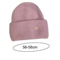 thumbnail image 5 of Unisex Knitted Angora Beanie Winter Warm Fuzzy Thermal Thick Fluffy Hat Skull Cap, 5 of 8