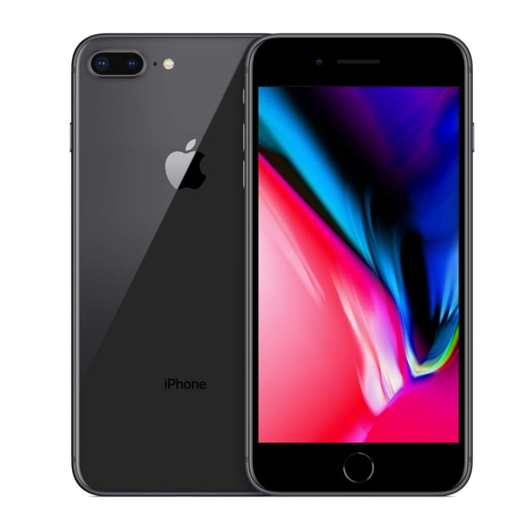 Apple iPhone 8 ブラック Restored Apple iPhone 8 Plus 64GB Consumer Cellular Locked Space