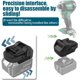 thumbnail image 4 of Adaptador Convertidor para Batería de Litio Makita de 18 V Convertido en Hitachi para Herramientas Eléctricas de Batería de Iones de Litio Hikoki de 18 V Taladro MT18HK, 4 of 6