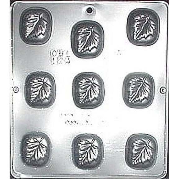 124 Leaf Piece Chocolate Candy Mold
