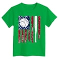 thumbnail image 4 of Hessimy Toddler Boys Short Sleeve Shirt Summer Graphice Cotton T-Shirt Tops Tees,Graphic Print(Green,3-4 Years), 4 of 4