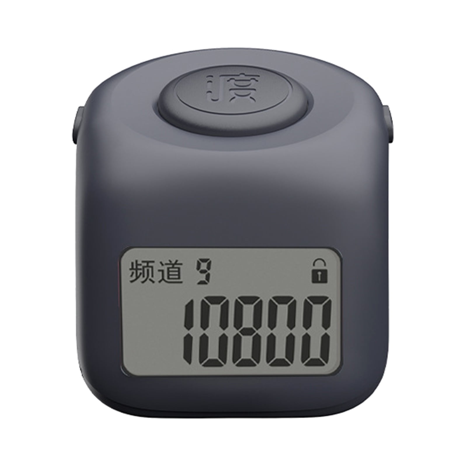 lanema Mute Digital Finger Ring Lightweight Prayer Counter Clicker Durable 9 Channels