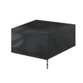 thumbnail image 2 of Funda para muebles de patio BuyWeek Impermeable Negro 120*120*74 cm, 2 of 11