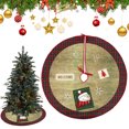 thumbnail image 1 of Falda Navidad Fiesta Navideña Creativa Fondo A Cuadros Alce (60cm), 1 of 9