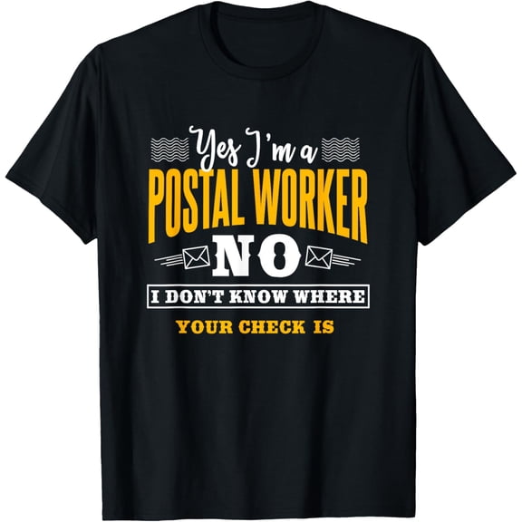Postal Worker Funny Mail Carrier Mailman Post Office T-Shirt