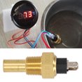 thumbnail image 4 of Water Temperature Sensor, Excellent Craftsmanship Aluminum Alloy Stable Fuel Perfect Adaptation Water Temp Sensor Replacement For VDO NPT3/8 6-24V 3W, 4 of 8