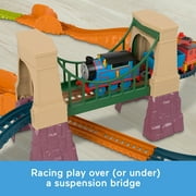 Thomas & Friends Adventures with Thomas & Brake Car Bruno Motorized Toy Train & Track Set for Kids