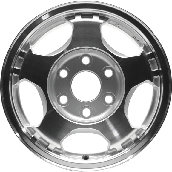 Remanufactured Painted Silver Aluminum Wheel 16 x 7 9592558 fits 1999-2002 Chevrolet Silverado 1500