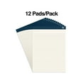 thumbnail image 2 of Staples TRU RED Notepads 8.5" x 14" Wide Ruled Ivory 50 Sheets/Pad 12 Pads/Pack (TR58197), 2 of 8