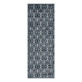 thumbnail image 2 of Jill Zarin Uptown Collection Area Rug - Fifth Avenue (2' 2" x 6' 1" Runner Navy Blue/Ivory), 2 of 6