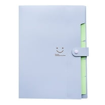 EGYMEN A4 Expanding File Folder, Multi-Pocket Document Organizer, Colorful Office File Holder, Fastener Bill Folder for A4 Papers