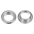 thumbnail image 4 of Juego de 200 ojales redondos de metal 10mm Unique Bargains con Arandelas Plateado tono, 4 of 7