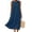 *Blue, variant on VBVC Women's Sleeveless Denim Midi Dress,Summer Beach Loungewear for Women,Ladies Lightweight Breathable Tank Dress with Pockets,Black,S-2XL