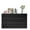 Black-(55.1"D x 19.6"W x 27.5"H), variant on Ktaxon 6 Drawer Double Dresser Wood Dresser Storage Cabinet Drawer Organizer Chest Of Drawers, White