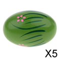 thumbnail image 1 of BELOVING 5xWood Hand Shaker Egg Intelligence Percussion Toy for Early Learning Green, 1 of 7