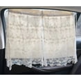 thumbnail image 2 of Car Sun Shade Curtain for Side Window Baby Kids Children Sunshade Protector Protects from Sun Glare Heat Blocks UV Rays Glare Car Interior Sun Blocker Blind-Small daisies, double open, 2 of 5