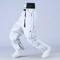 thumbnail image 6 of FNFYFH Ski Snow Bibs Pants for Women Men Insulated Water Resistant Overalls Snowboarding Winter Waterproof Pants, 6 of 6