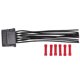 thumbnail image 2 of Telar de cableado de resistencia de ventilador de coche con conector 8200729298 ABS reemplazo para RENAULT SCENIC/GRAND SCENIC/MEGANE MK2, 2 of 5
