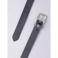thumbnail image 4 of Lakeland Icon Leather Belt in Black, 4 of 5
