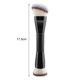 thumbnail image 5 of Brocha de maquillaje profesional de doble punta, plana e inclinada, sintética, kabuki, para base de maquillaje, polvos sueltos, rubor, sombra de ojos, contorno, corrector, difuminador., 5 of 8