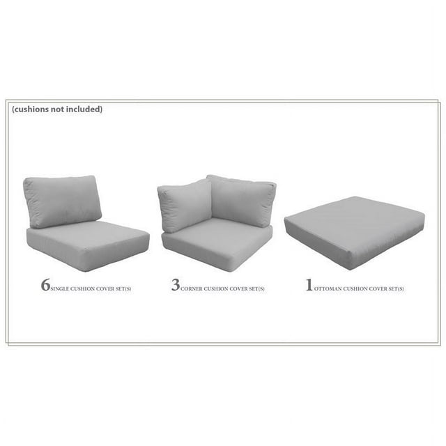 TK Classics Housse en Gris pour FLORENCE-12b